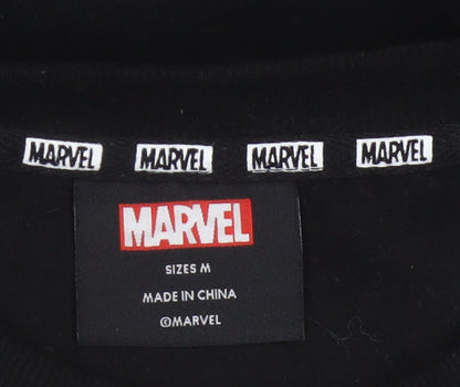 Marvel Men’s Black M Gold Darth Vader Graphic Print Crew Neck Sweatshirt