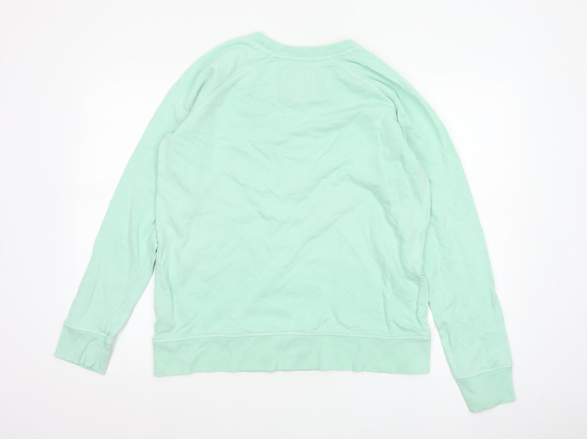 Crew Clothing Company Women’s Green Size 14 Raglan Pullover Sweatshirt