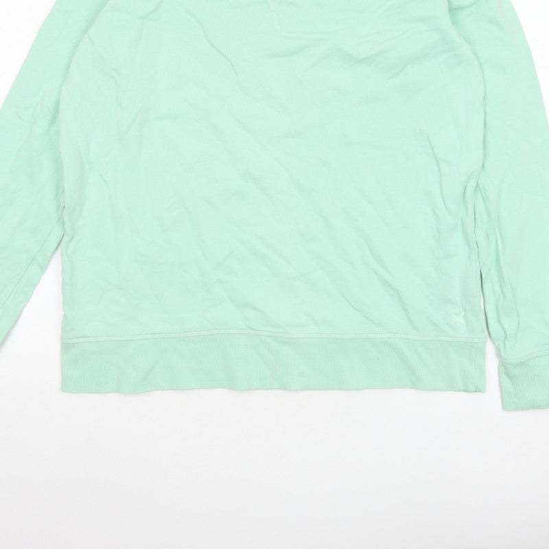 Crew Clothing Company Women’s Green Size 14 Raglan Pullover Sweatshirt