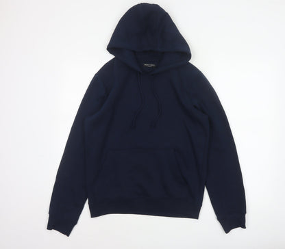 Brave Soul Women’s Navy Blue S Pullover Hooded Sweatshirt