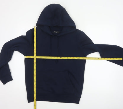 Brave Soul Women’s Navy Blue S Pullover Hooded Sweatshirt