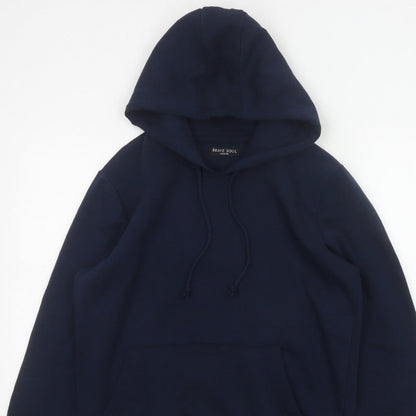 Brave Soul Women’s Navy Blue S Pullover Hooded Sweatshirt