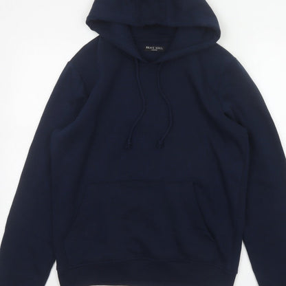 Brave Soul Women’s Navy Blue S Pullover Hooded Sweatshirt