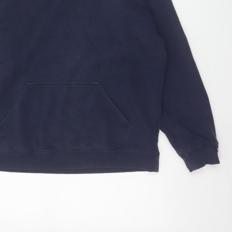 Nike Boys Navy Blue 12-13 Years Pullover Hoodie Logo Pocket
