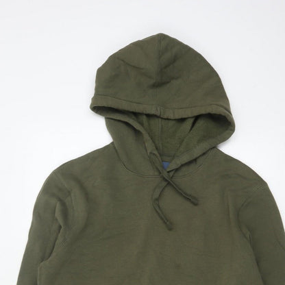 Easy Men’s Green Large Pullover Hoodie Fleece Kangaroo Pocket