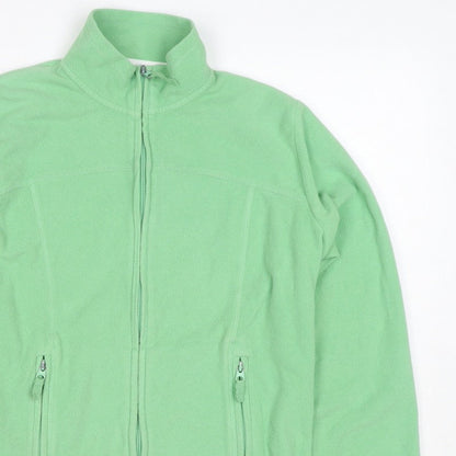 Country Rose Women’s Green M Fleece Full Zip Outdoor Jacket