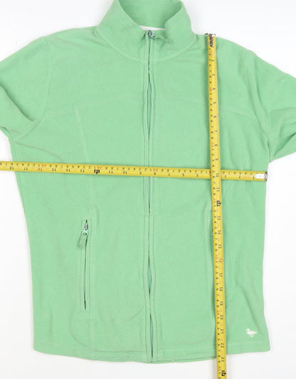 Country Rose Women’s Green M Fleece Full Zip Outdoor Jacket