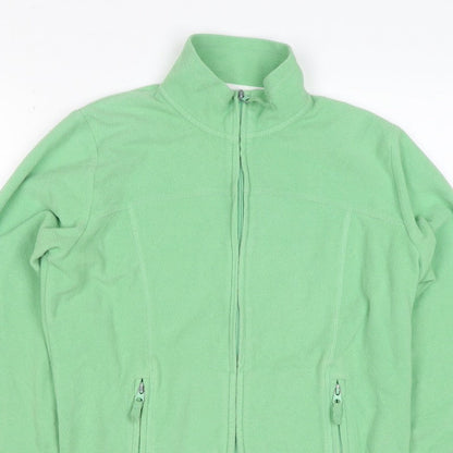 Country Rose Women’s Green M Fleece Full Zip Outdoor Jacket