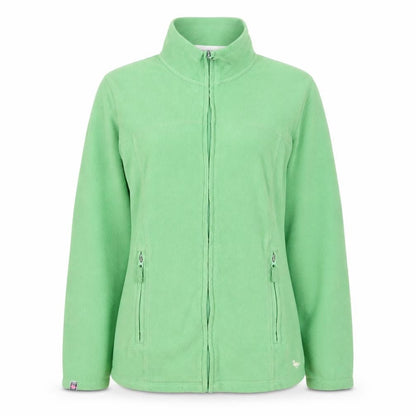 Country Rose Women’s Green M Fleece Full Zip Outdoor Jacket