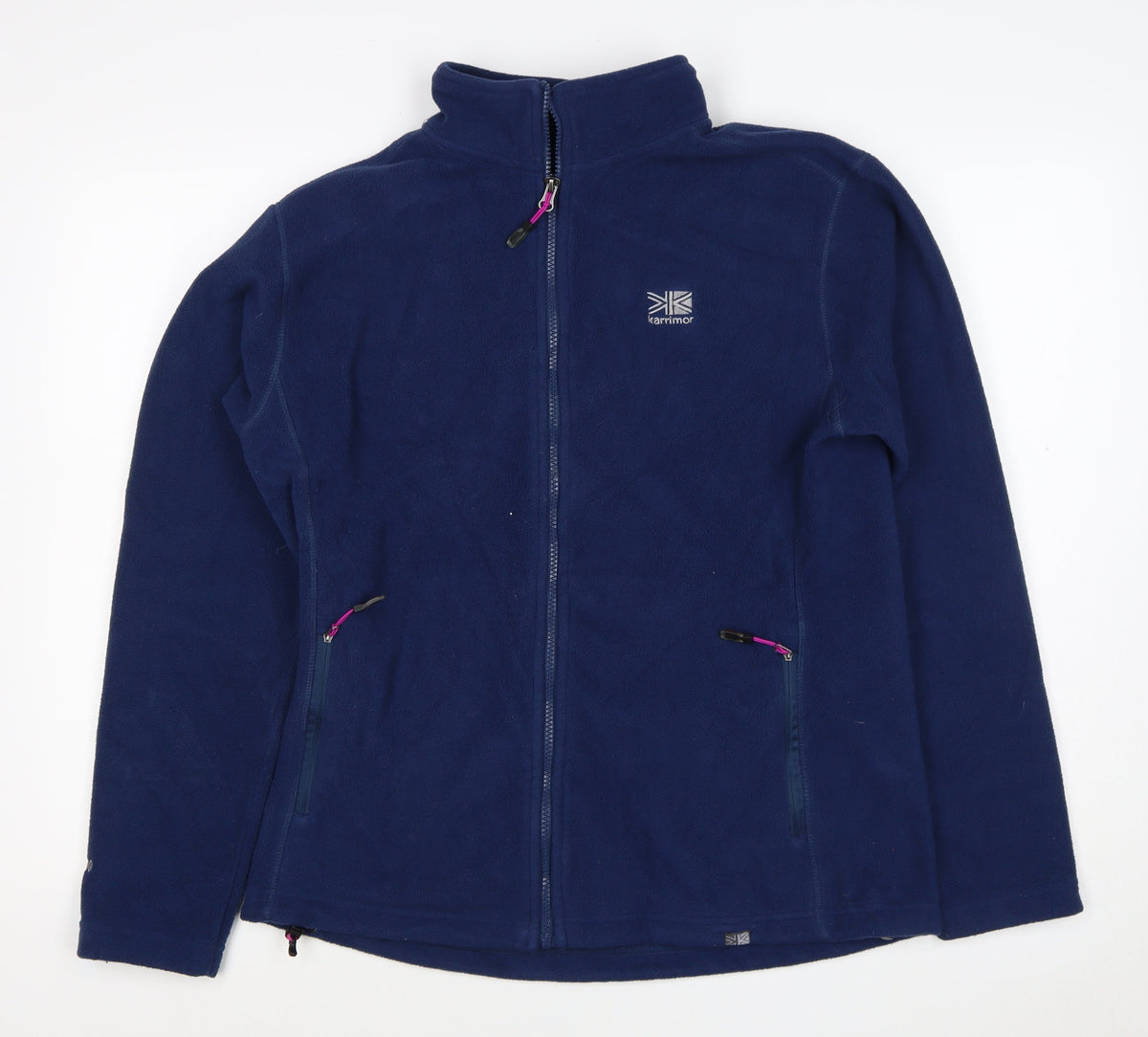 Karrimor Women’s Blue UK 14 Fleece Jacket Full Zip Outdoor