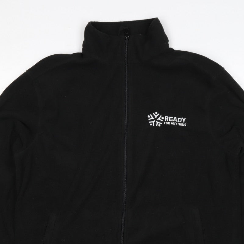 Regatta Professional Men’s Black L Full Zip Fleece Jacket Outdoor