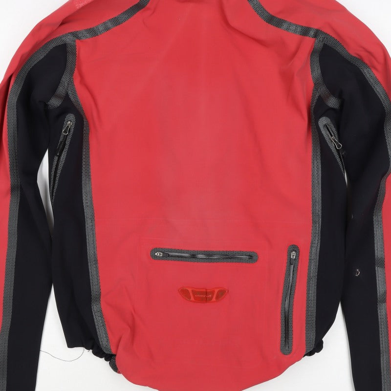 Endura Men’s Red Black M Cycling Windbreaker Full Zip Jacket