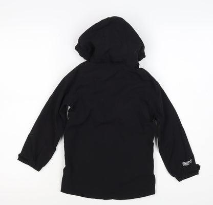 Regatta Boys Black 3-4 Years Hooded ISOtex Waterproof Softshell Jacket
