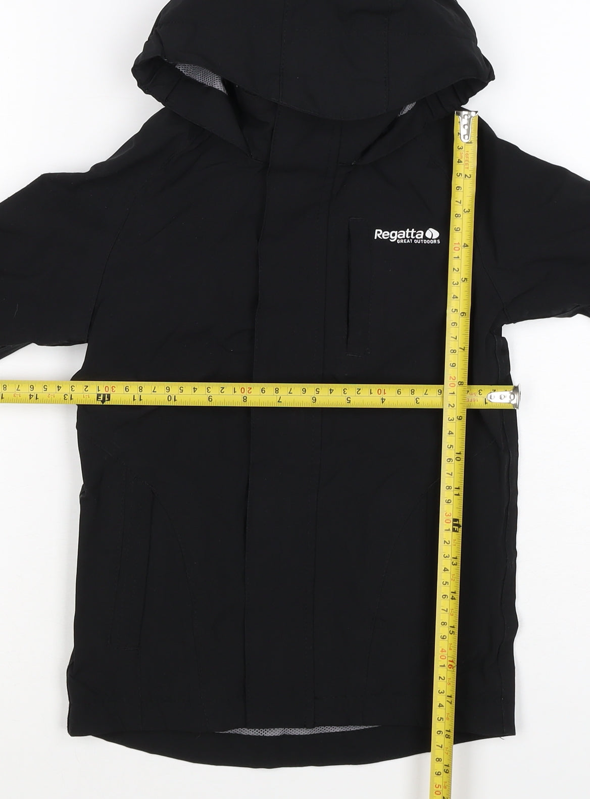 Regatta Boys Black 3-4 Years Hooded ISOtex Waterproof Softshell Jacket