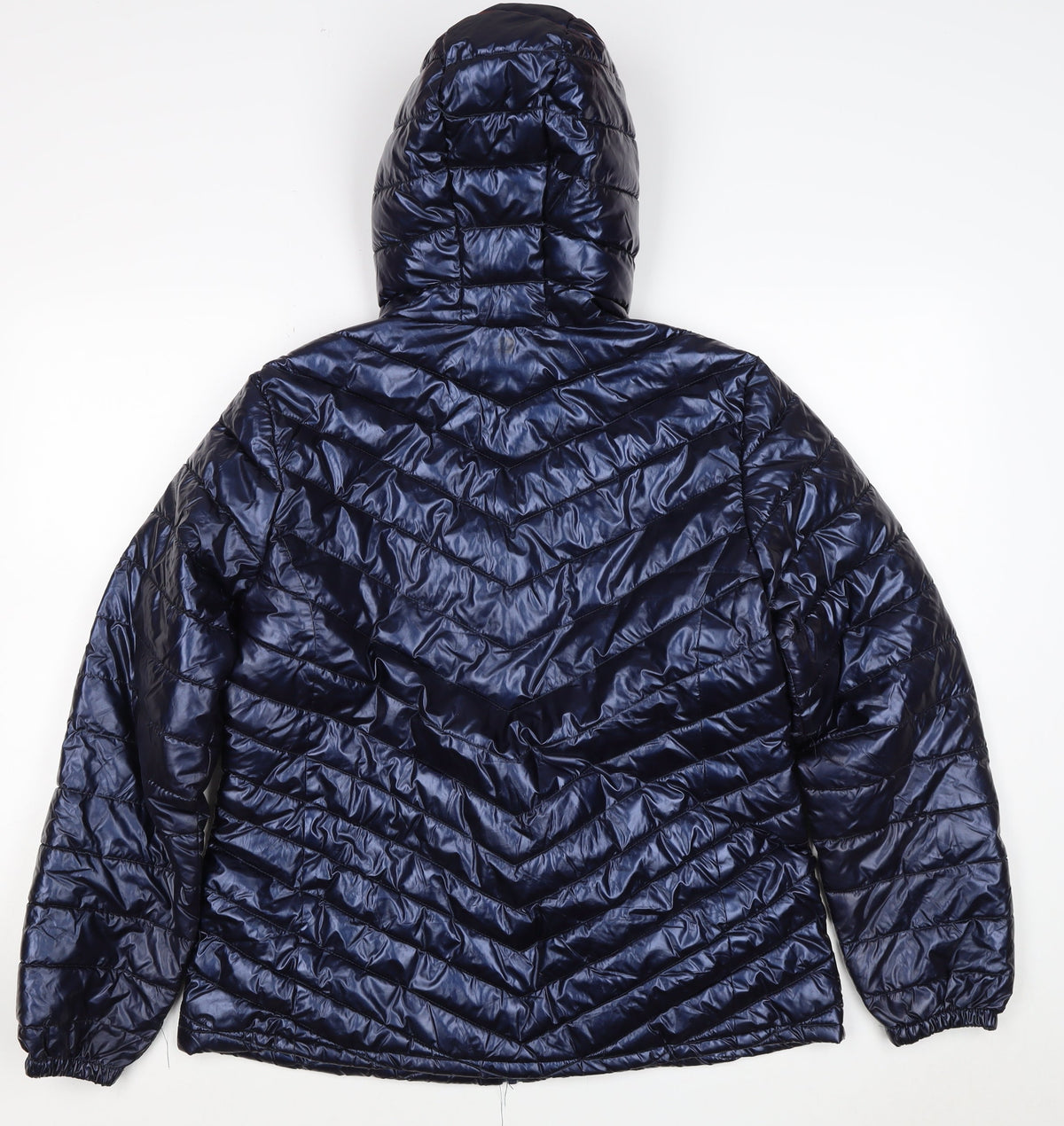 Mountain Warehouse Women’s Blue UK 14 Hooded Quilted Puffer Jacket