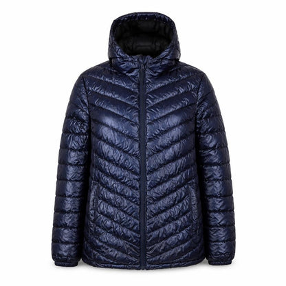 Mountain Warehouse Women’s Blue UK 14 Hooded Quilted Puffer Jacket