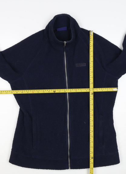 Craghoppers Women's Navy UK 14 Fleece Full Zip Jacket Collared