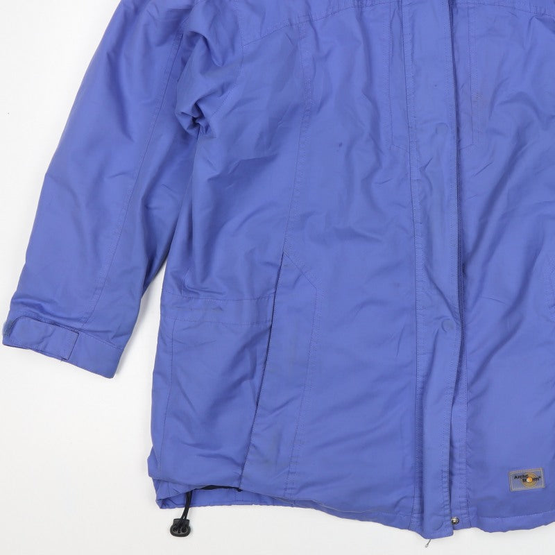 Arctic Storm Women’s Blue UK 18 Long Hooded Ski Jacket