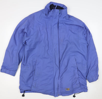 Arctic Storm Women’s Blue UK 18 Long Hooded Ski Jacket