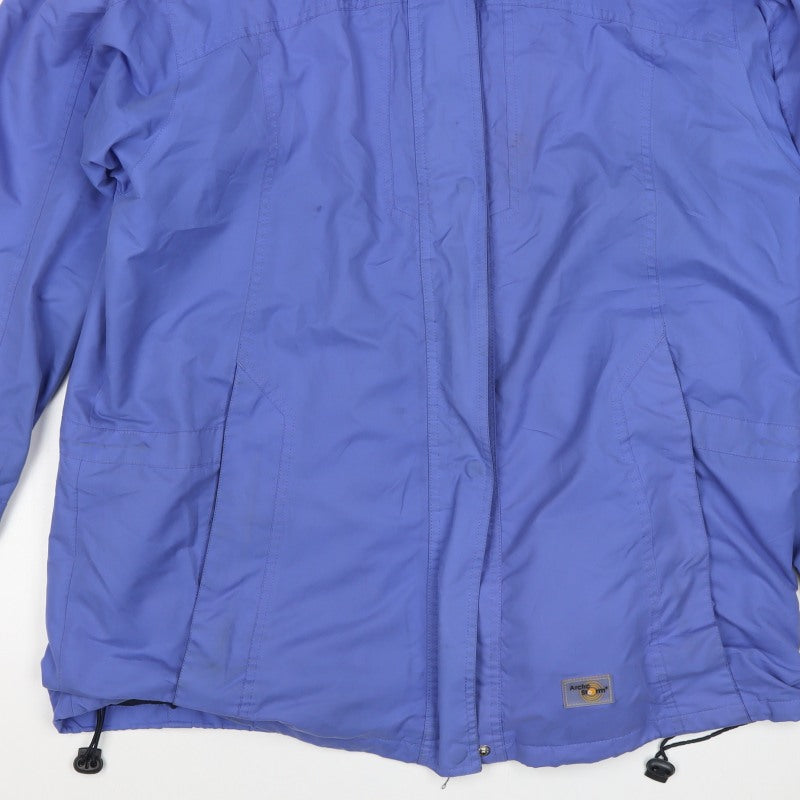 Arctic Storm Women’s Blue UK 18 Long Hooded Ski Jacket