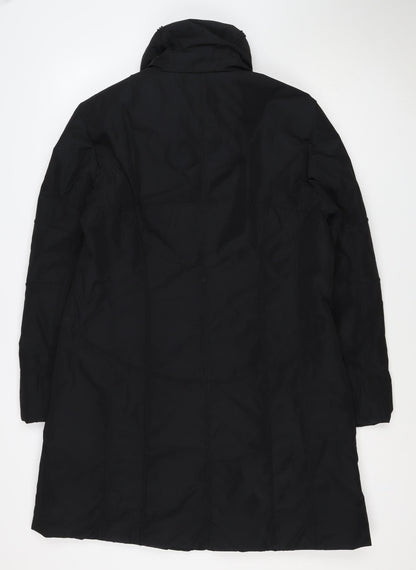 Gerry Weber Women’s Black UK 12 Hooded Padded Button Coat