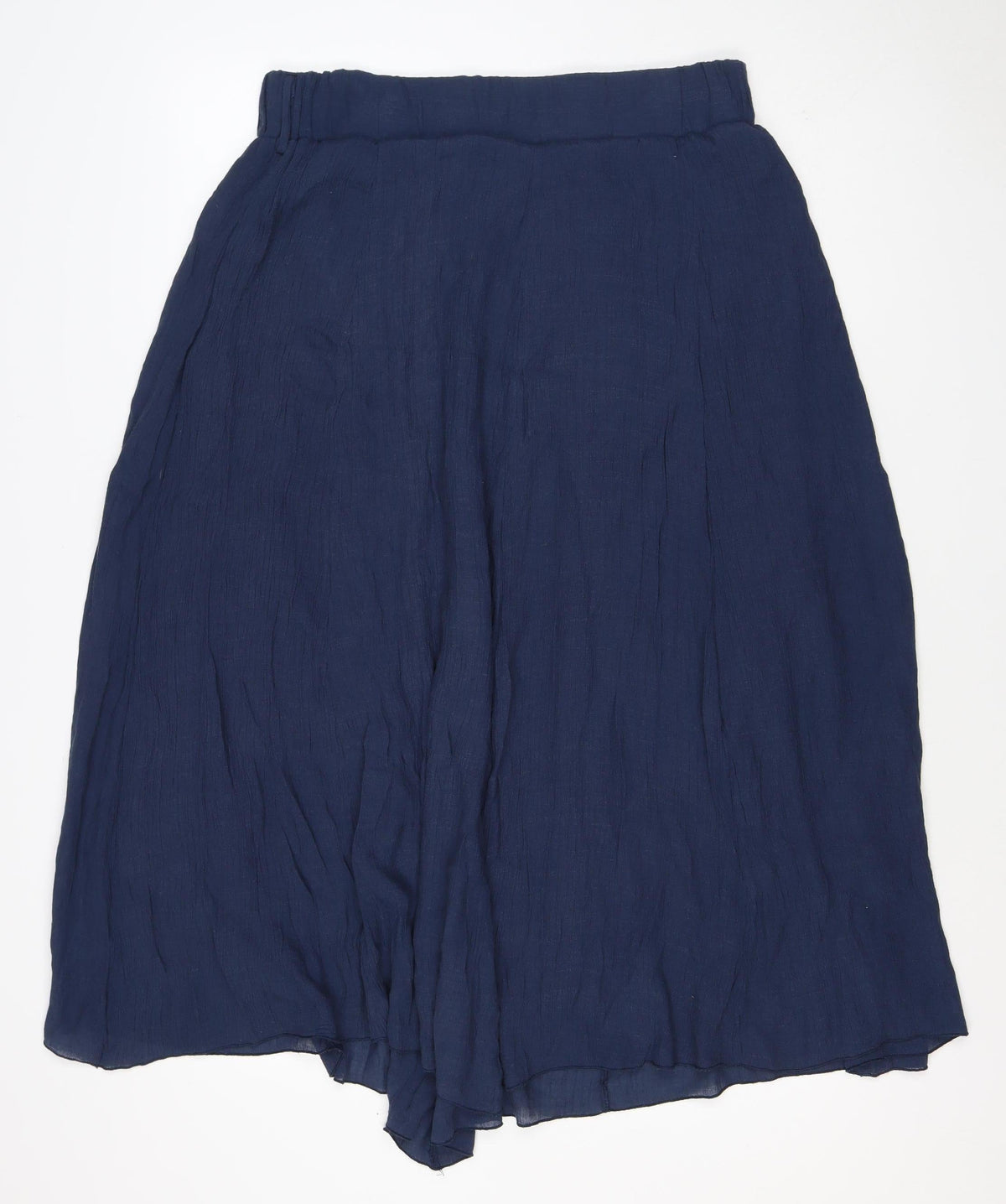 Apricot Women’s Navy Blue UK 16 Long Wrap Viscose Skirt