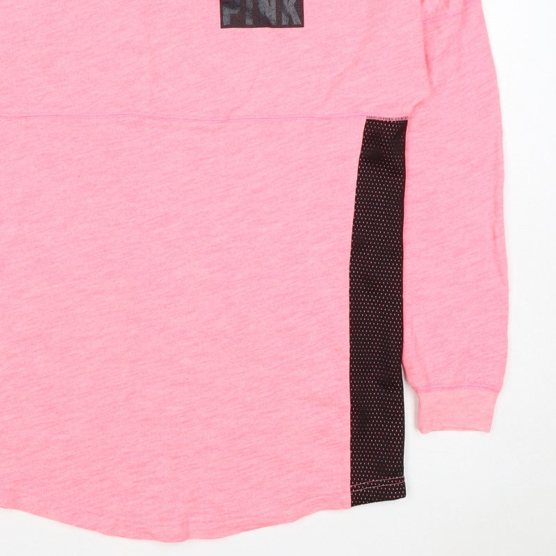Victoria's Secret PINK Women's Pink S Petite Pullover Logo Sweatshirt