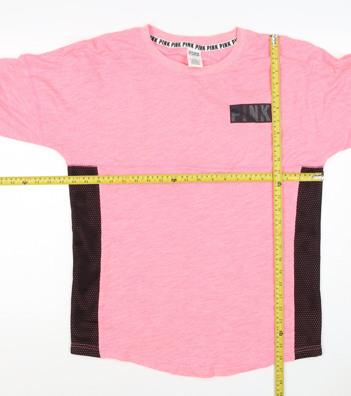 Victoria's Secret PINK Women's Pink S Petite Pullover Logo Sweatshirt