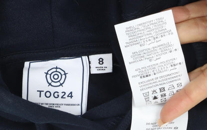 TOG24 Women’s Black UK 8 Pullover Hoodie Logo Pockets