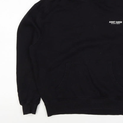 Avant Garde Paris Men’s Black M Pullover Hoodie Graphic Logo