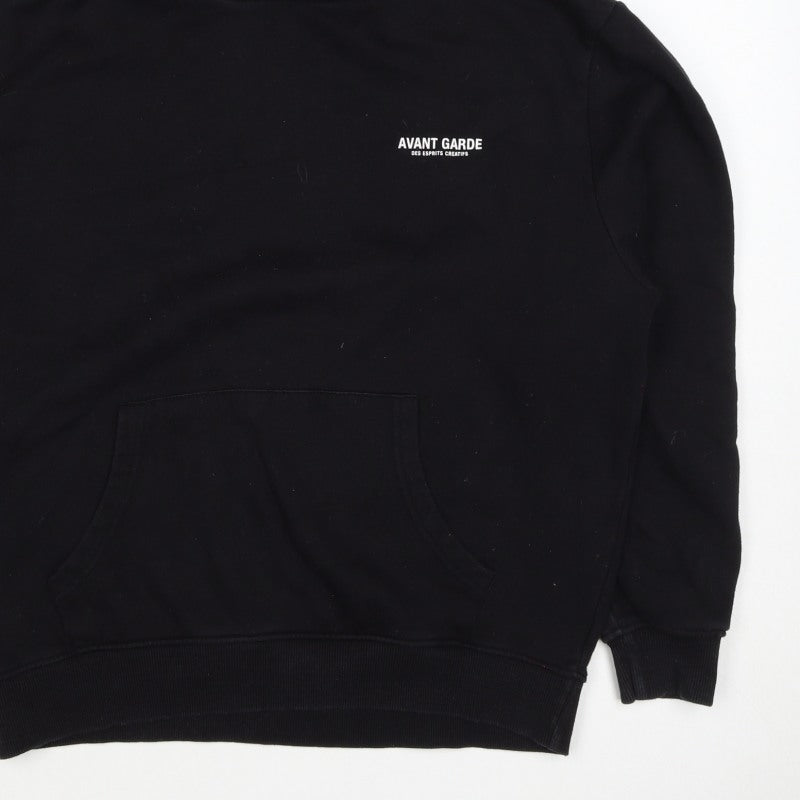 Avant Garde Paris Men’s Black M Pullover Hoodie Graphic Logo