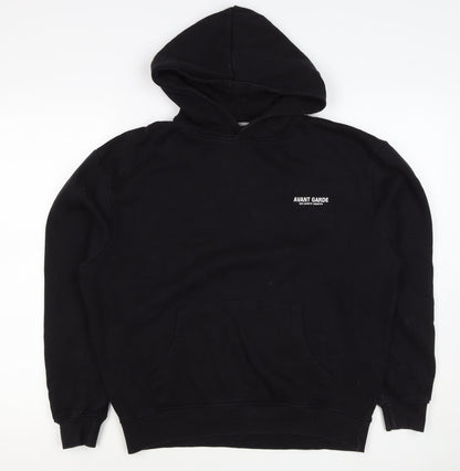 Avant Garde Paris Men’s Black M Pullover Hoodie Graphic Logo