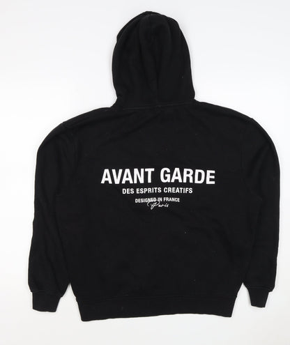 Avant Garde Paris Men’s Black M Pullover Hoodie Graphic Logo