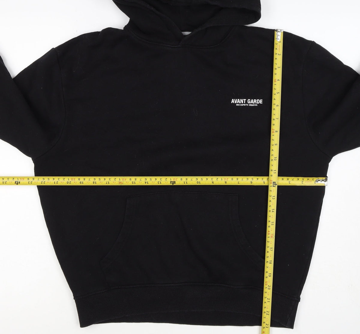 Avant Garde Paris Men’s Black M Pullover Hoodie Graphic Logo