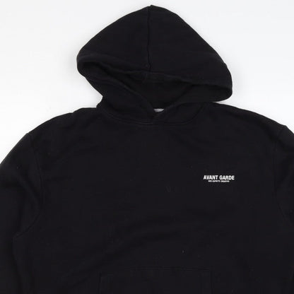 Avant Garde Paris Men’s Black M Pullover Hoodie Graphic Logo