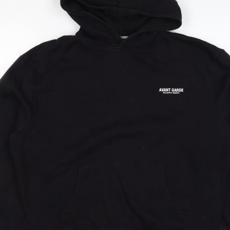 Avant Garde Paris Men’s Black M Pullover Hoodie Graphic Logo