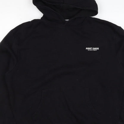 Avant Garde Paris Men’s Black M Pullover Hoodie Graphic Logo