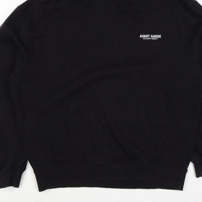 Avant Garde Paris Men’s Black M Pullover Hoodie Graphic Logo