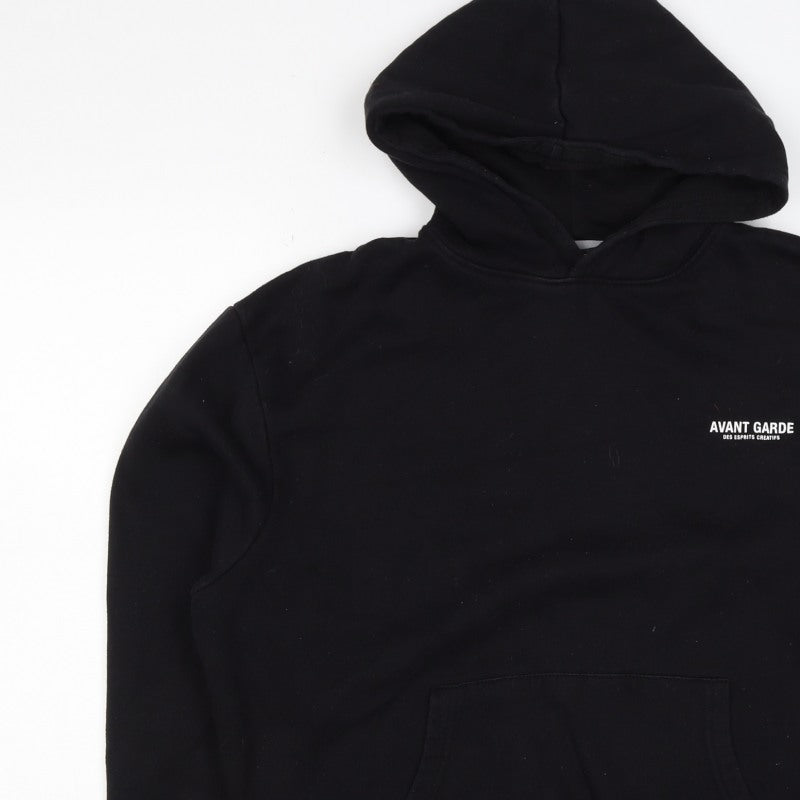 Avant Garde Paris Men’s Black M Pullover Hoodie Graphic Logo
