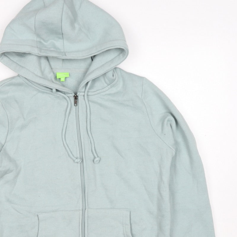 Yorkshire Trading Co. Men’s Grey M Full Zip Hooded Fleece Hoodie