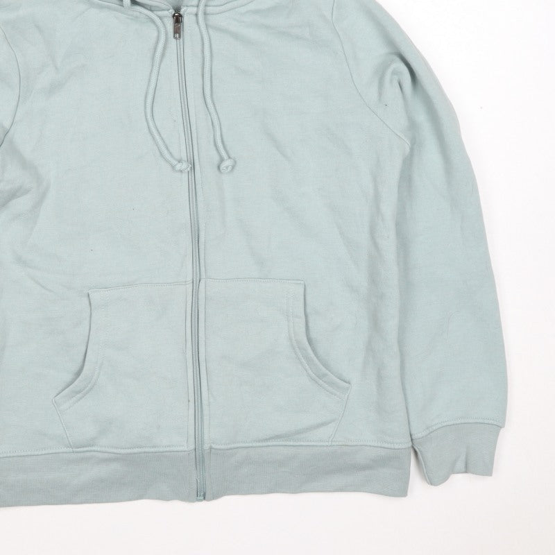 Yorkshire Trading Co. Men’s Grey M Full Zip Hooded Fleece Hoodie