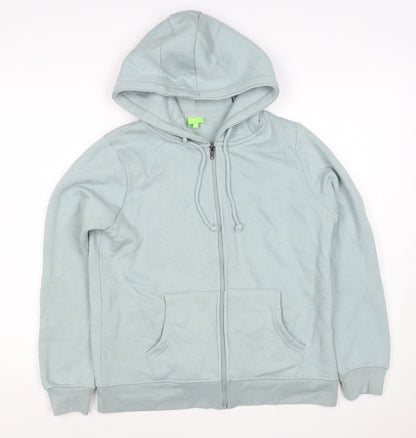 Yorkshire Trading Co. Men’s Grey M Full Zip Hooded Fleece Hoodie