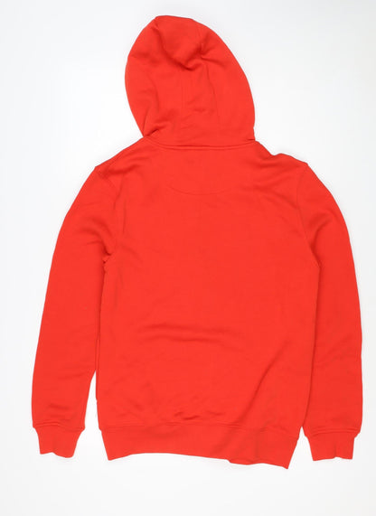 Primark Premium Men’s Red M Full Zip Hoodie Drawstring Pockets