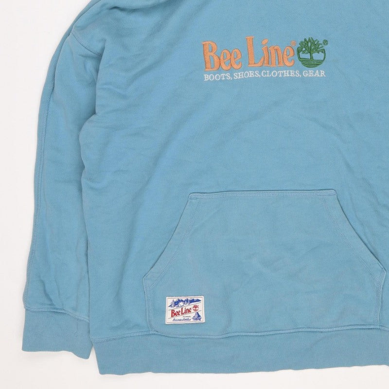 Bee Line Billionaire Boys Club Men's Blue L Relaxed Pullover Hoodie