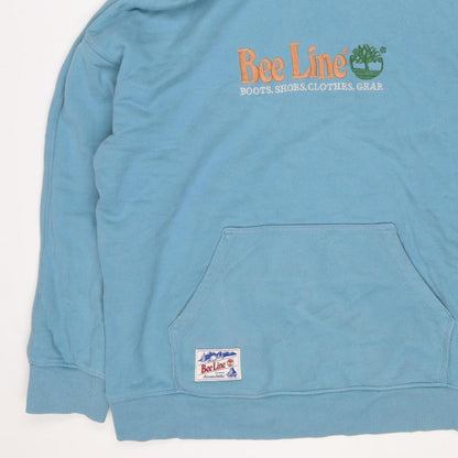Bee Line Billionaire Boys Club Men's Blue L Relaxed Pullover Hoodie
