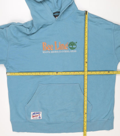 Bee Line Billionaire Boys Club Men's Blue L Relaxed Pullover Hoodie