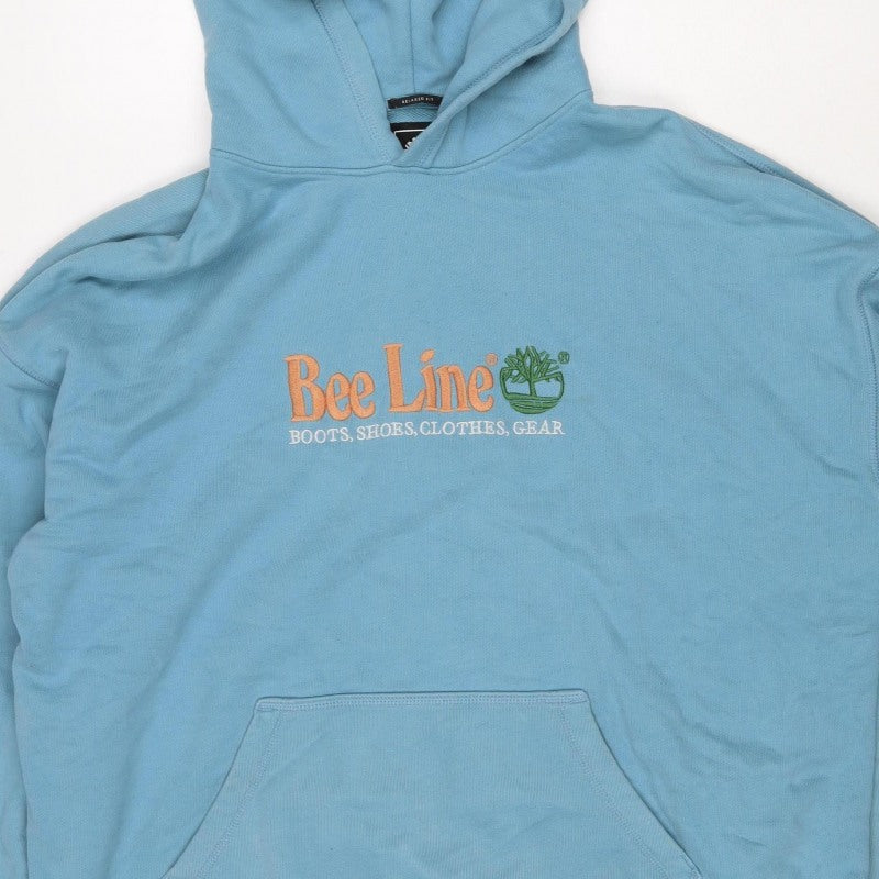 Bee Line Billionaire Boys Club Men's Blue L Relaxed Pullover Hoodie