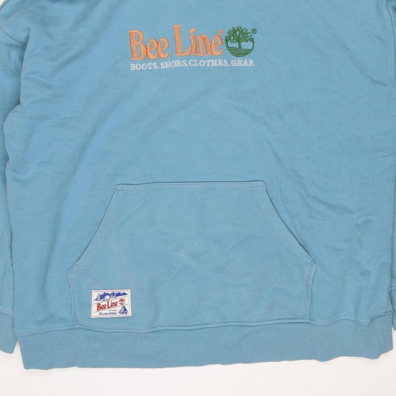 Bee Line Billionaire Boys Club Men's Blue L Relaxed Pullover Hoodie