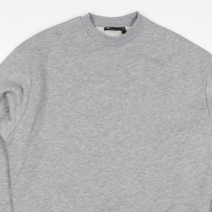 ASOS Design Men’s Grey XS Crew Neck Fleece Pullover Sweatshirt