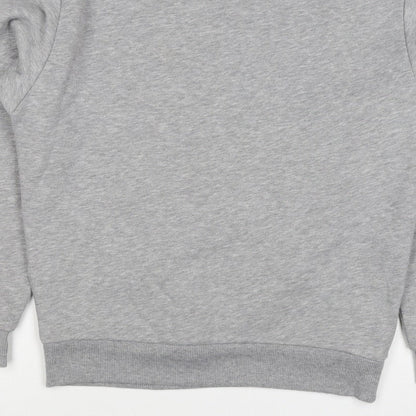 ASOS Design Men’s Grey XS Crew Neck Fleece Pullover Sweatshirt